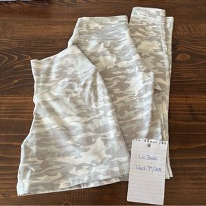 Silver Camo Alphalete Shorts